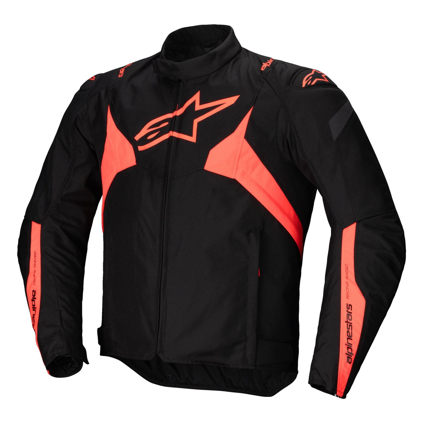 Alpinestars T-Jaws V4 Waterproof Jacket - Black / Red Fluo