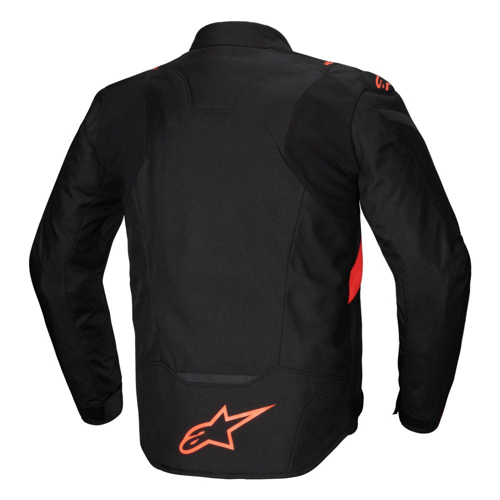 Alpinestars T-Jaws V4 Waterproof Jacket - Black / Red Fluo