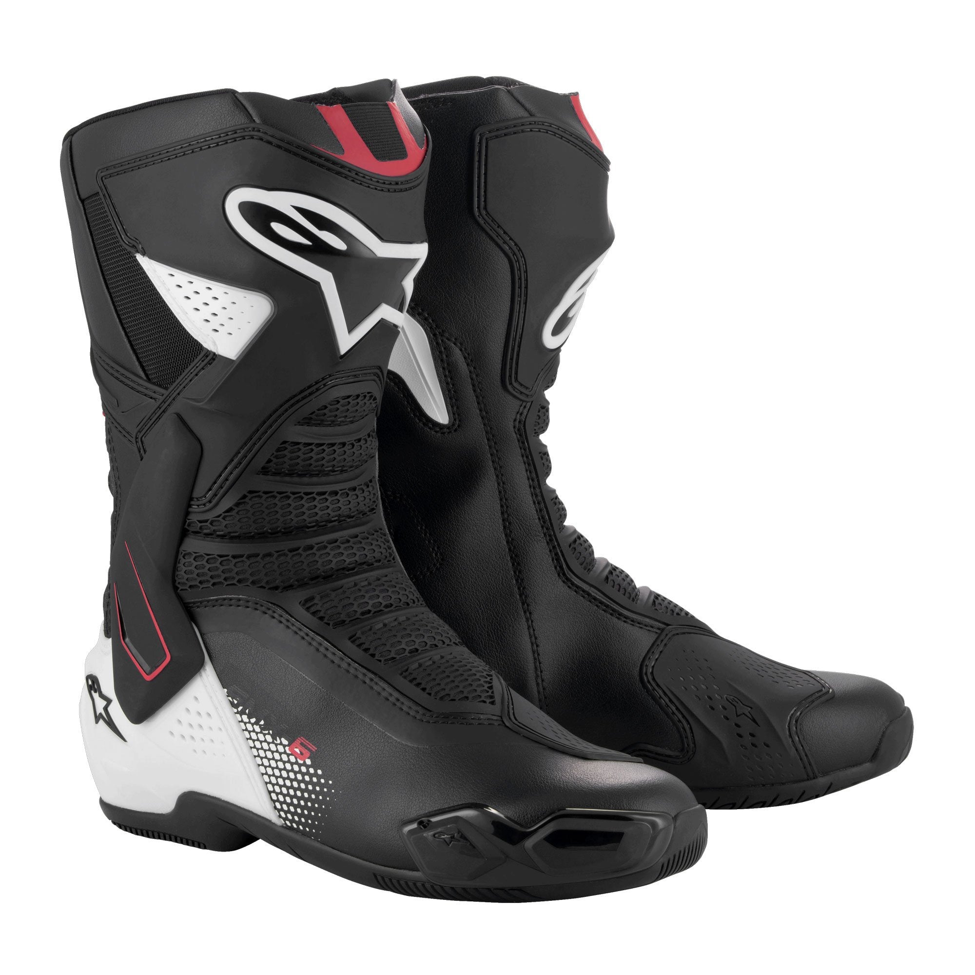 Alpinestars SMX-6 V3 Sport Boots - White / Red / Black